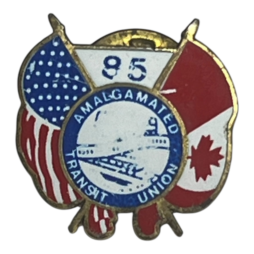 Pin - Amalgamated Transit Union Local 85 Pittsburgh