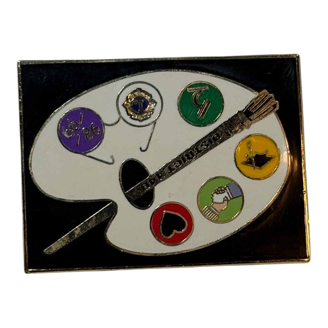 District 14B Pin Enamel