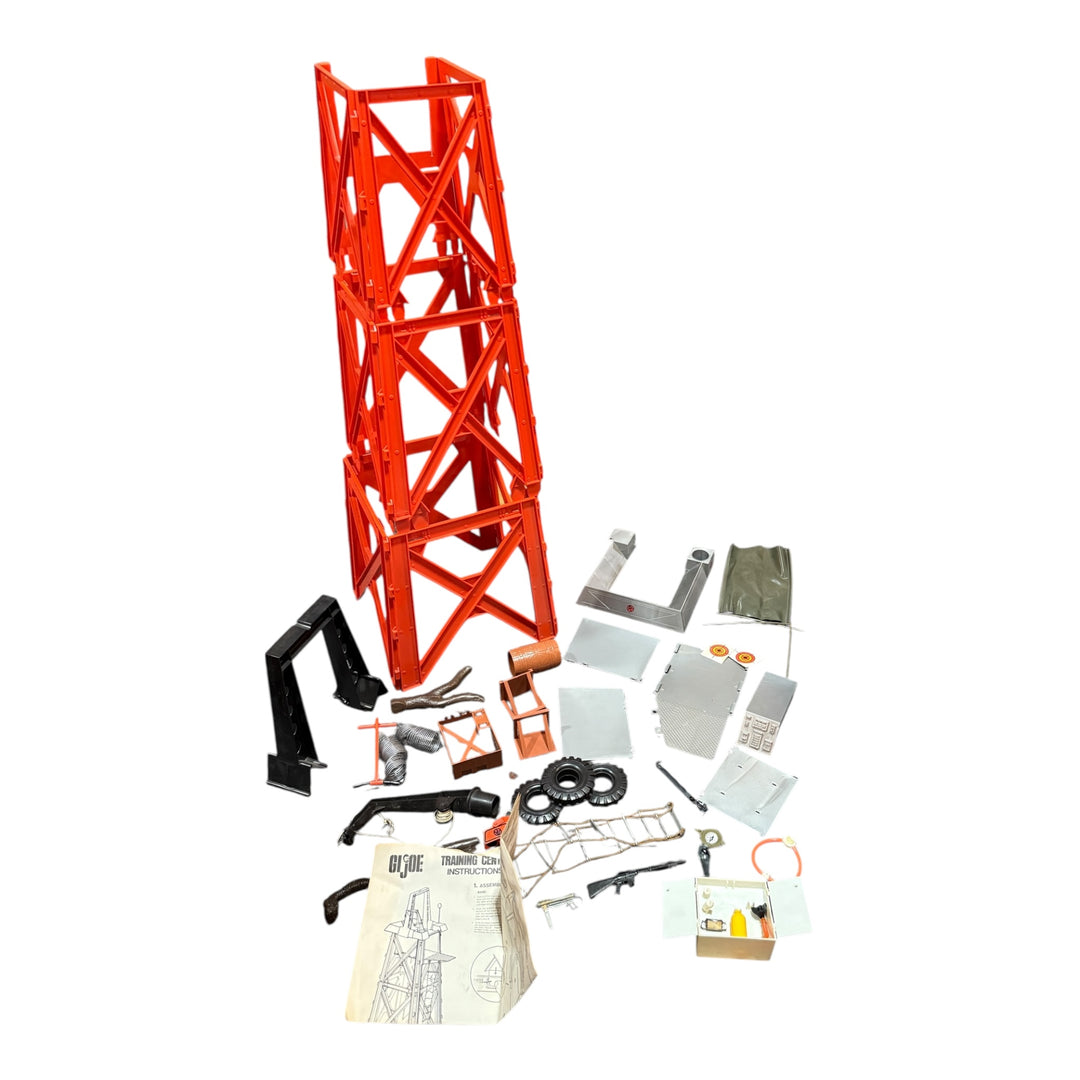 Vintage 1974 Hasbro GI JOE Adventure Team Training Center Set