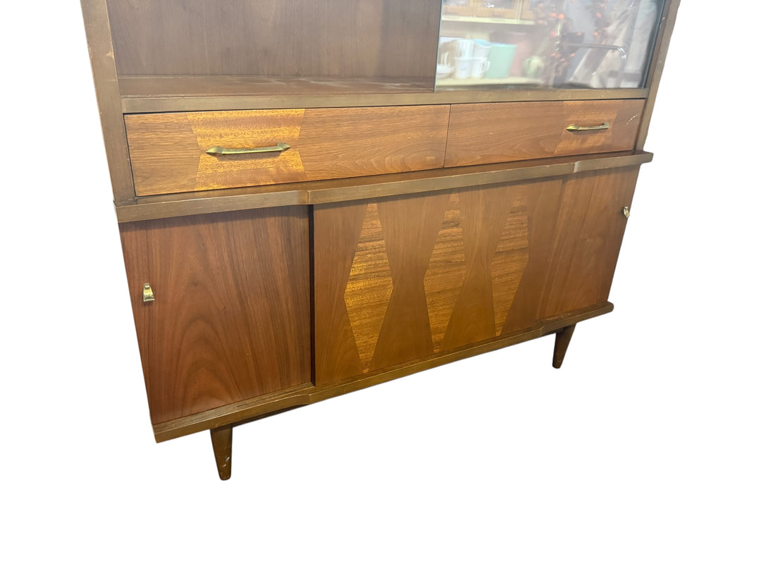 Danish Mid Century Modern China Cabinet PICKUP ONLY