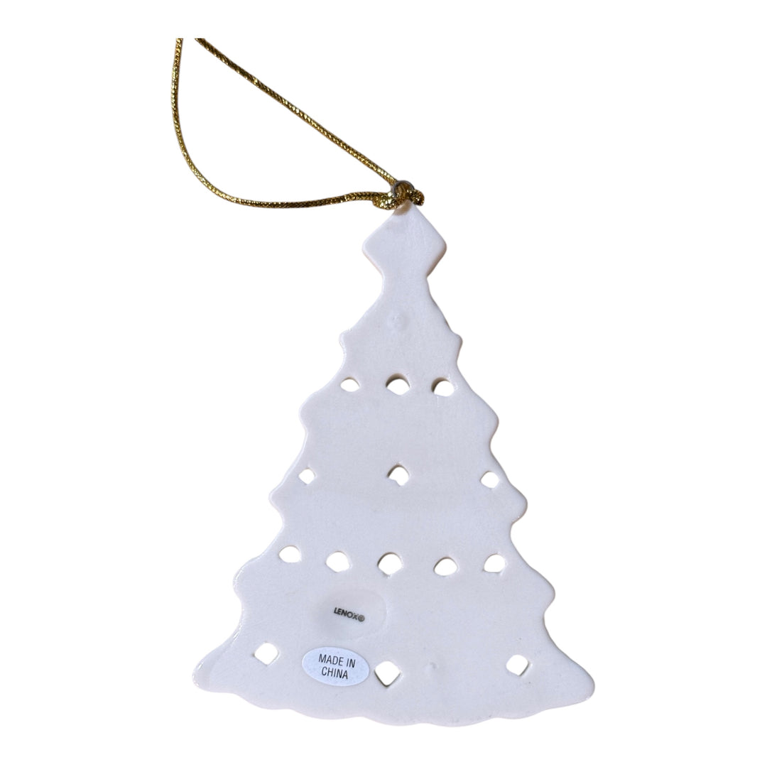 Lenox Flat Christmas Tree Ornament
