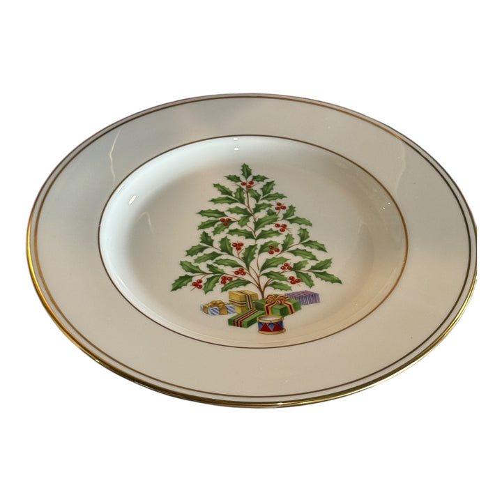Lenox Snow Holly Tree Gold