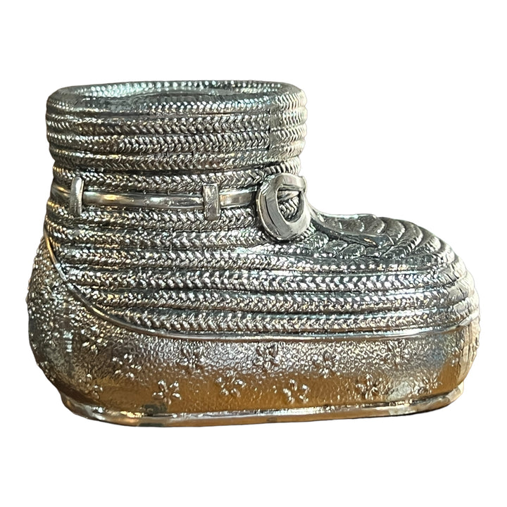 Vintage Metal Shoe Bank