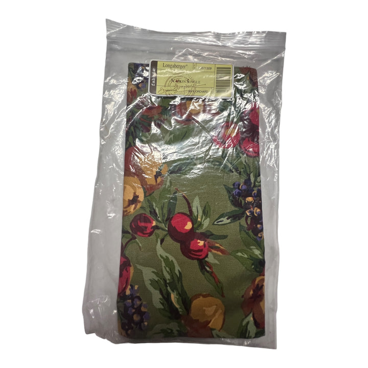 Longaberger Napkin Single Napa Orchard