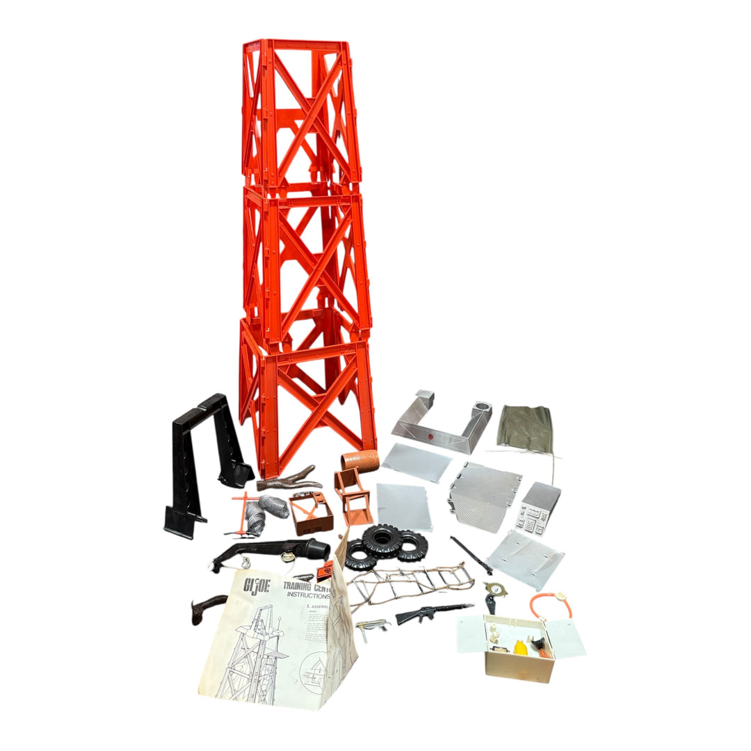 Vintage 1974 Hasbro GI JOE Adventure Team Training Center Set