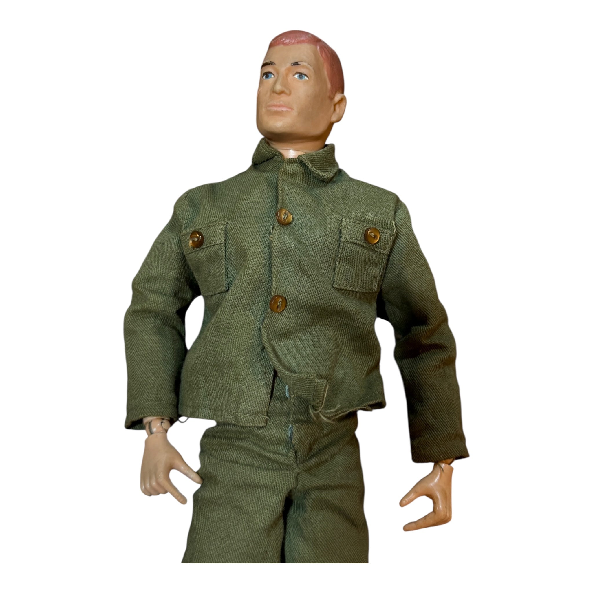 GI Joe Action Soldier Painted Head 12″ GI Joe 1964 Hasbro Vintage