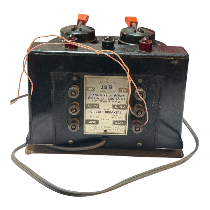 Trains - Trains - Vintage A.C. Gilbert American Flyer Train 18 B Twin Power Controller S Scale Box