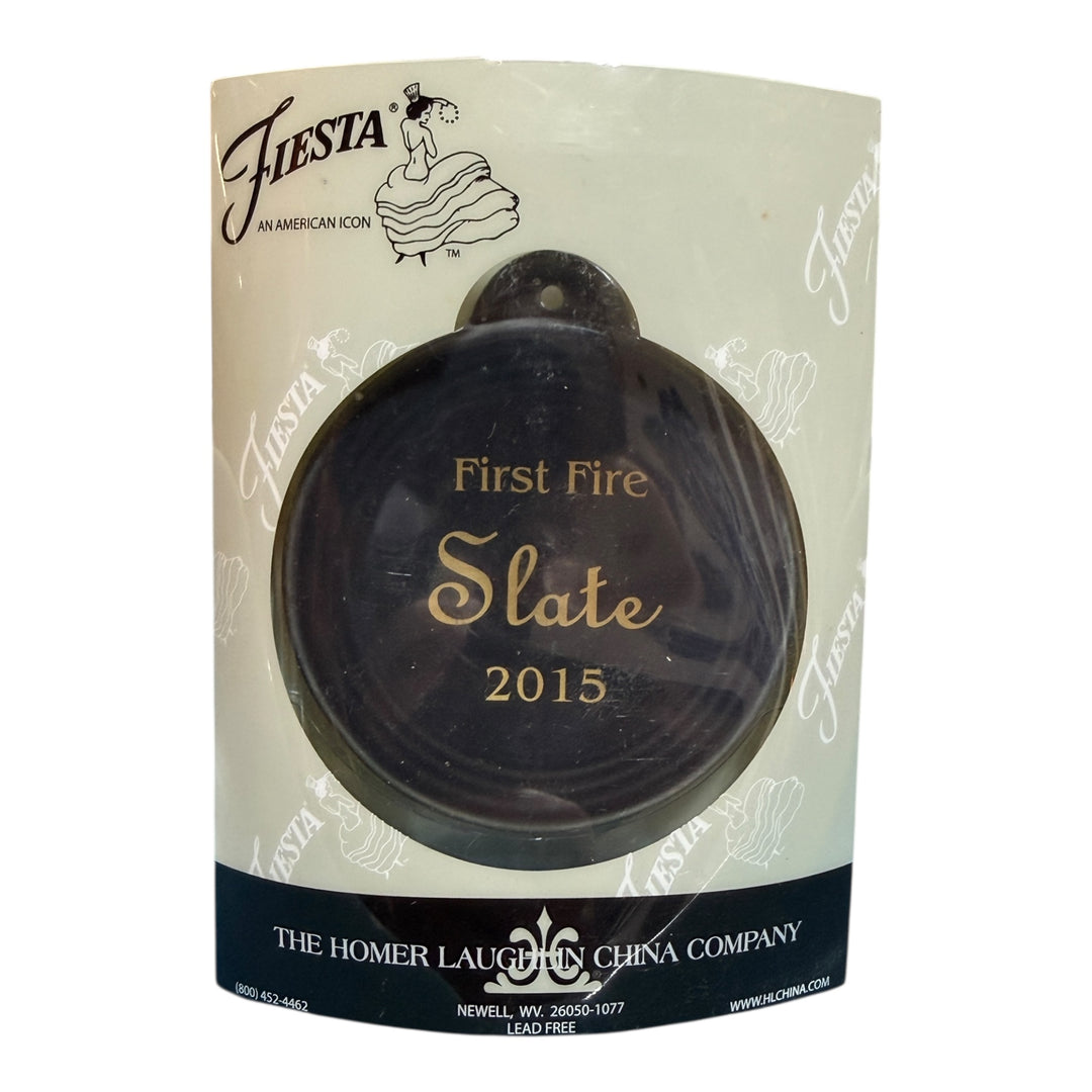 Fiesta First Fire Slate 2015 Ornament