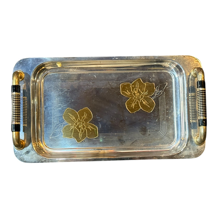 Decorative Stainless Steel / Gold Tray