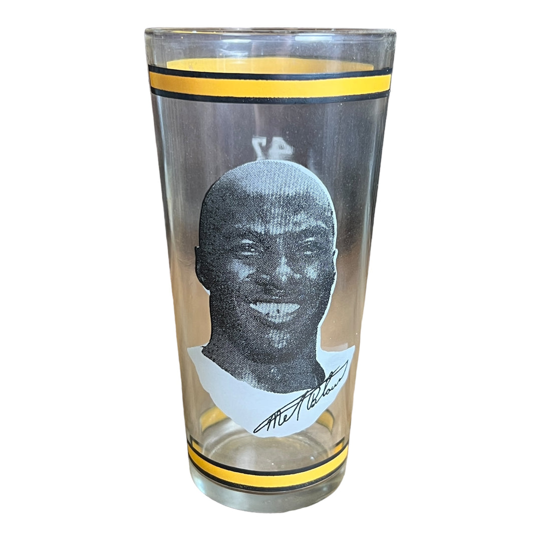 Arby's Drinking Glass Mel Blount - Pittsburgh Steelers