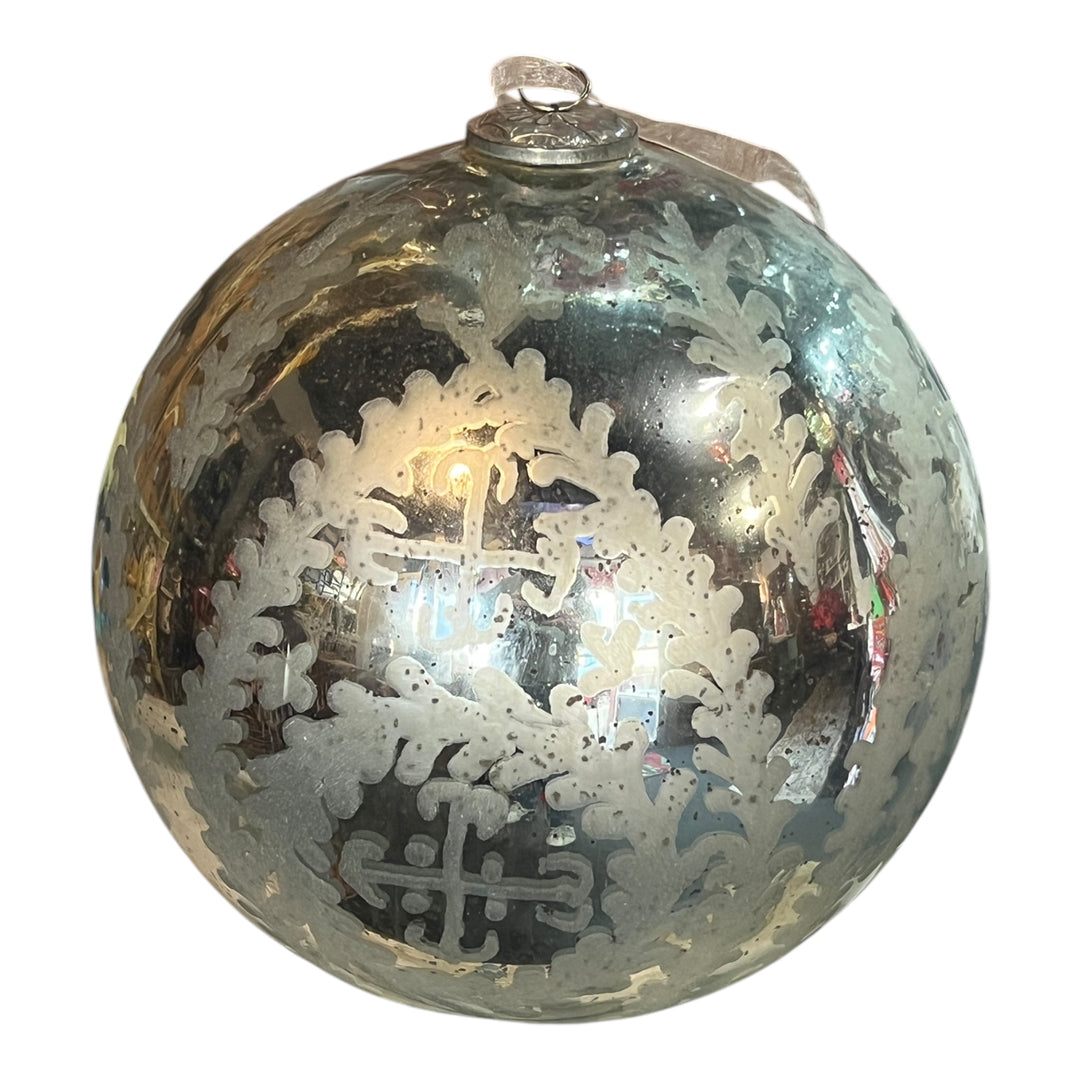 Mercury Glass - Large Ornament