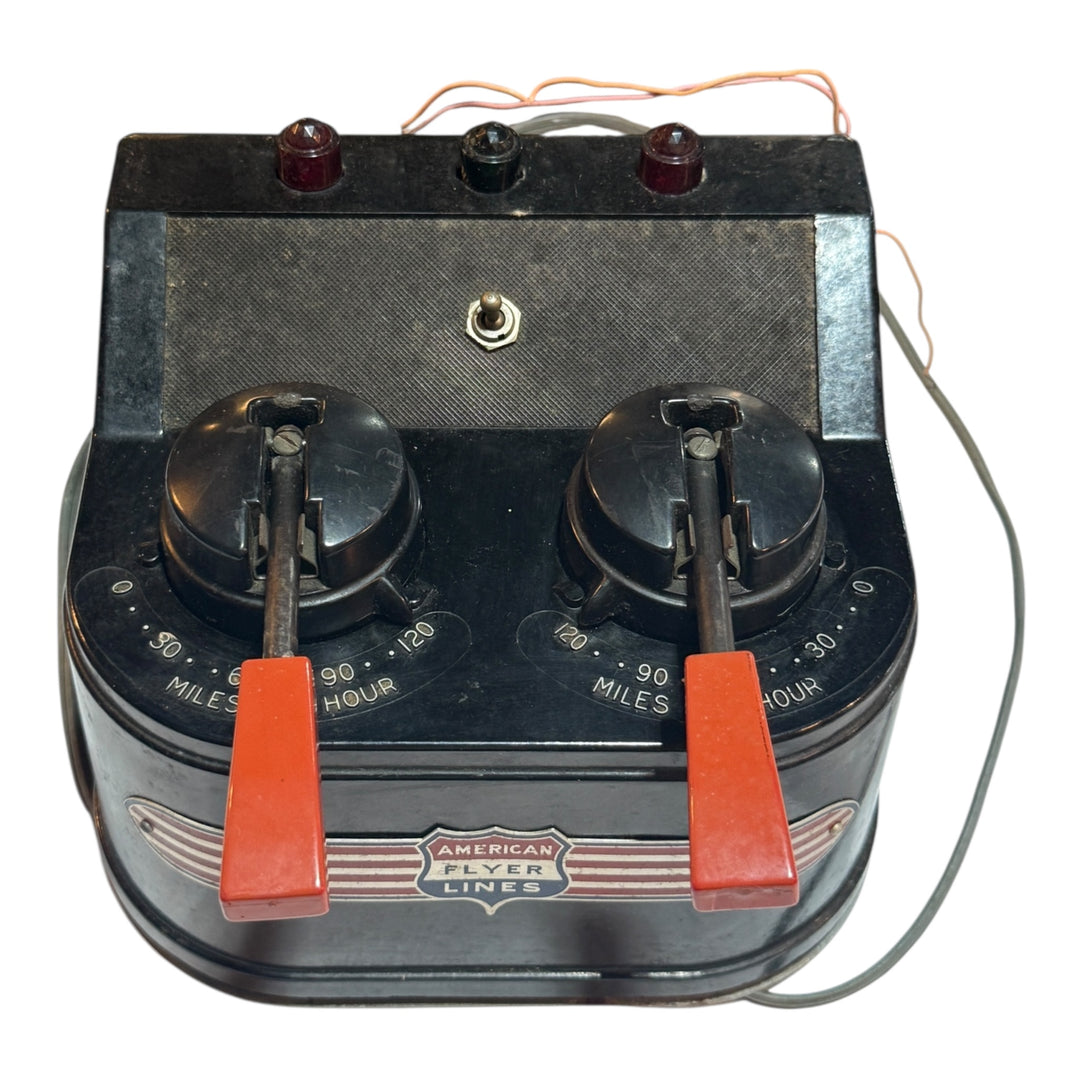 Trains - Trains - Vintage A.C. Gilbert American Flyer Train 18 B Twin Power Controller S Scale Box