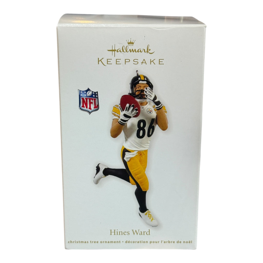 2012 Hallmark Keepsake NFL Hines Ward #86 Pittsburgh Steelers Christmas Ornament