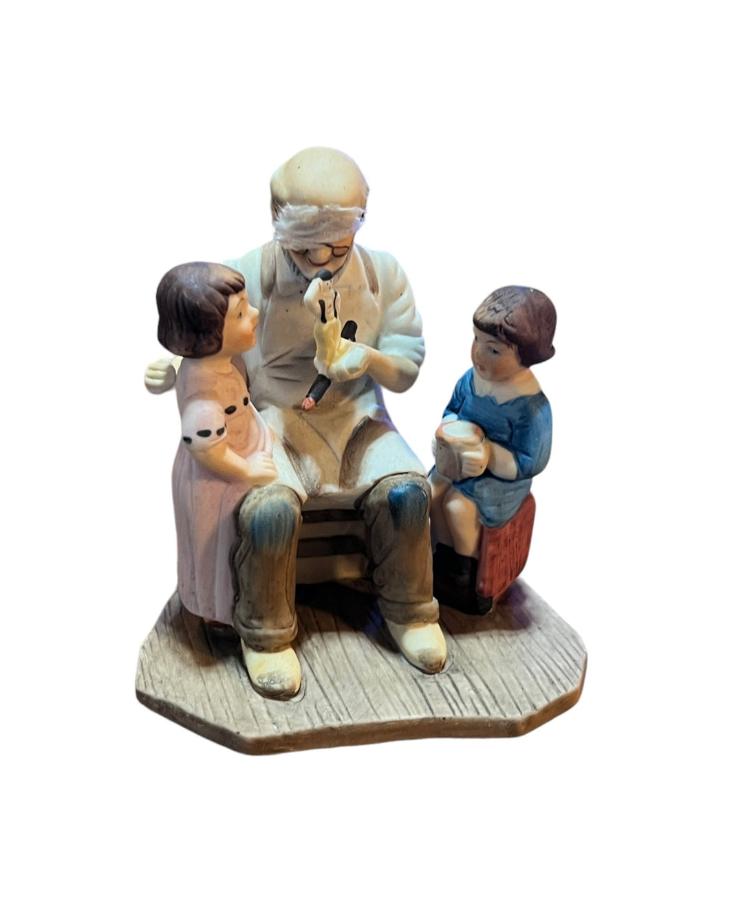 Norman Rockwell Figurine - Toy Maker