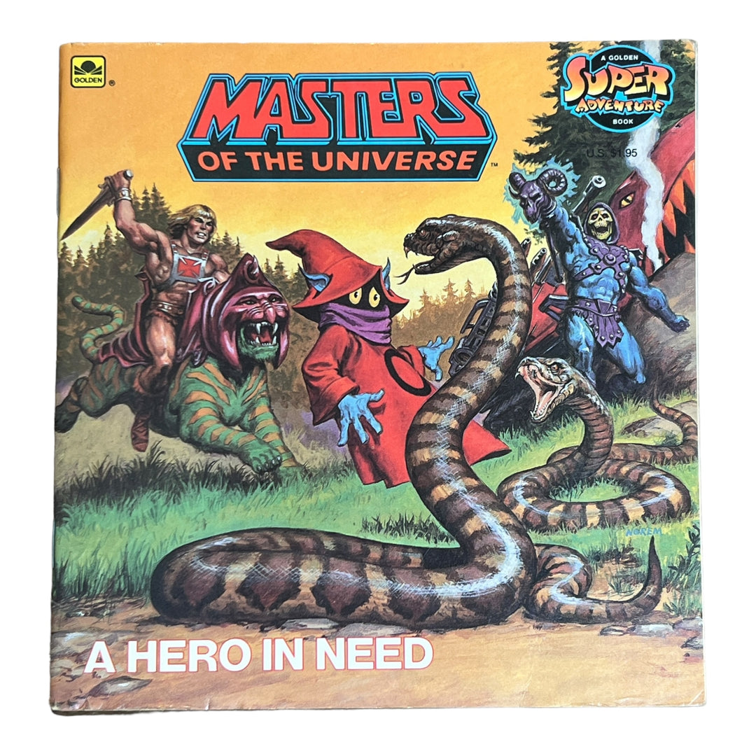 Golden Book - Masters of the Universe Book "A Hero In Need"