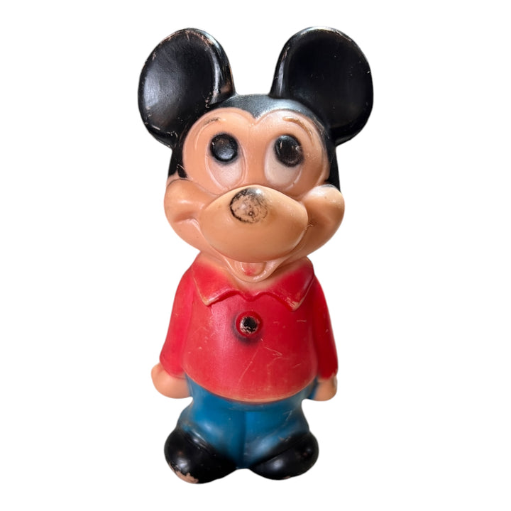 Vintage 1960 Disney Mickey Mouse Figure Doll Celluloid