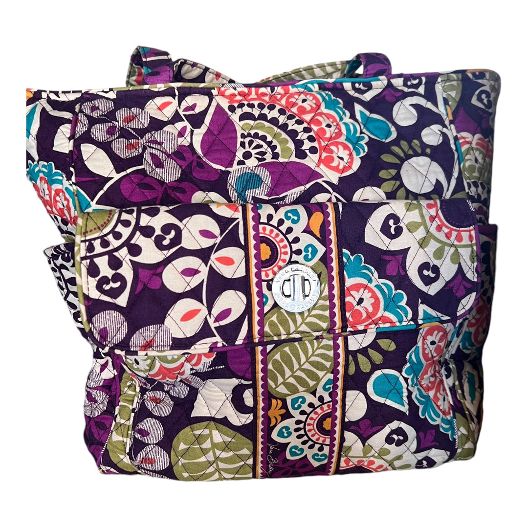 Vera Bradley Plum Crazy Tote