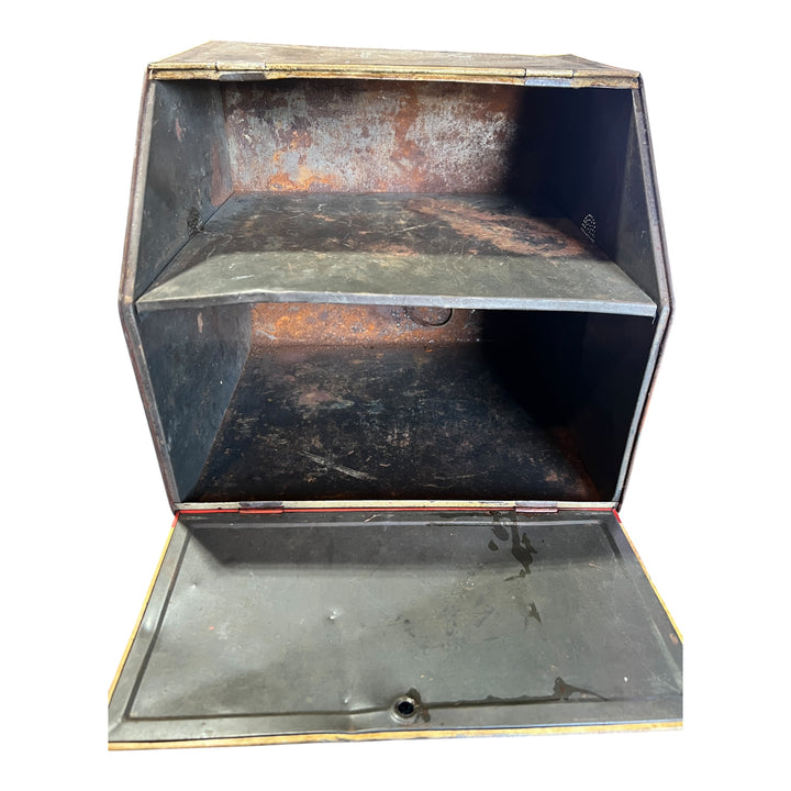 Vintage Metal Bread Box