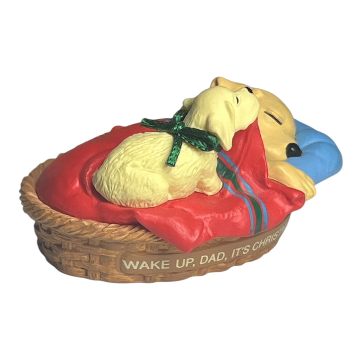 Hallmark Ornament (No Box) - Wake Up Call, Dad It's Christmas