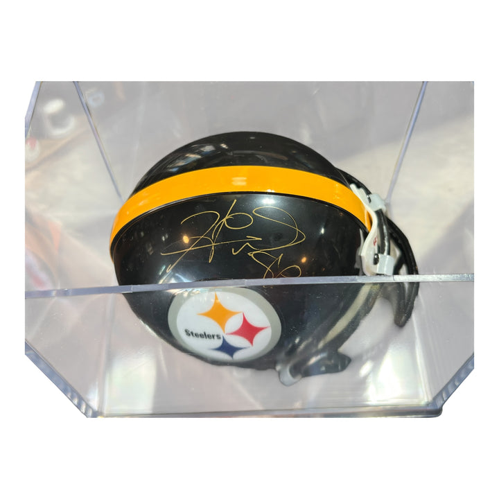 Ruddell Mini Helmet - Pittsburgh Steelers Signed Hines Ward