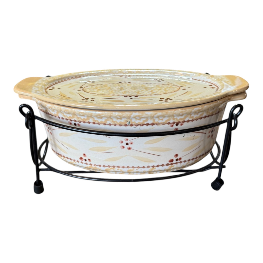 Temp-tations 1.5 Quart Oval Baker