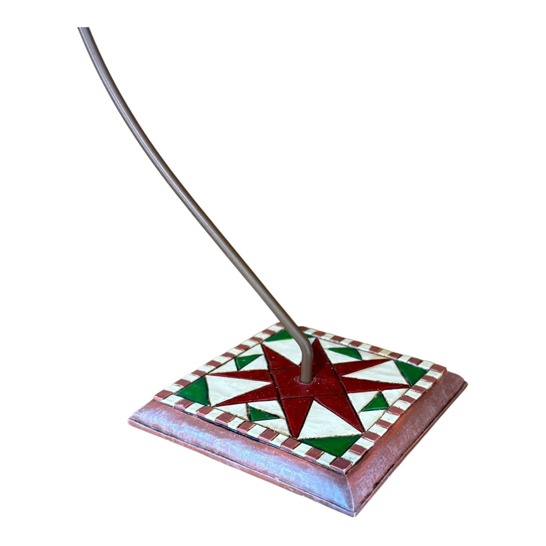 Jim Shore Heartwood Creek Square Quilt Ornament Holder #105184