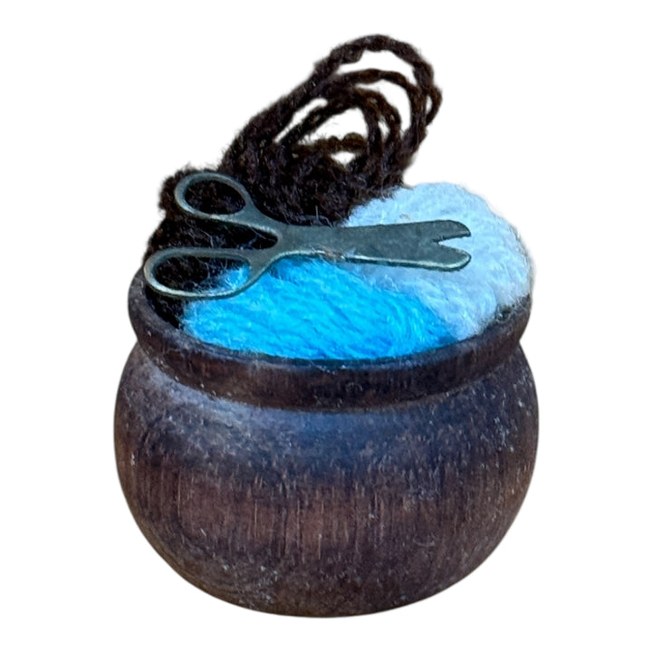 Dollhouse - Sewing Wooden Bowl