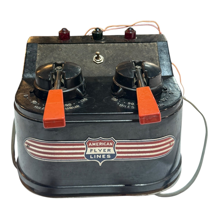 Trains - Trains - Vintage A.C. Gilbert American Flyer Train 18 B Twin Power Controller S Scale Box