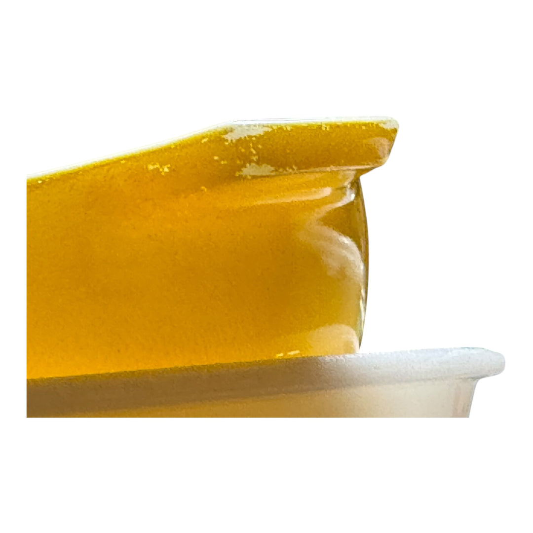 Vintage Pyrex Bright Yellow Cinderella Mixing Serving #441