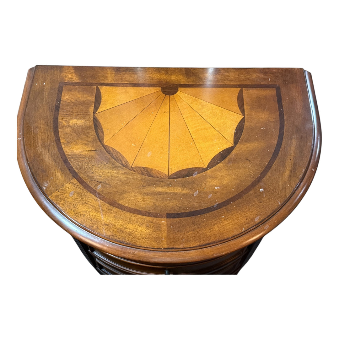 Cherry Crescent End Table  PICKUP ONLY