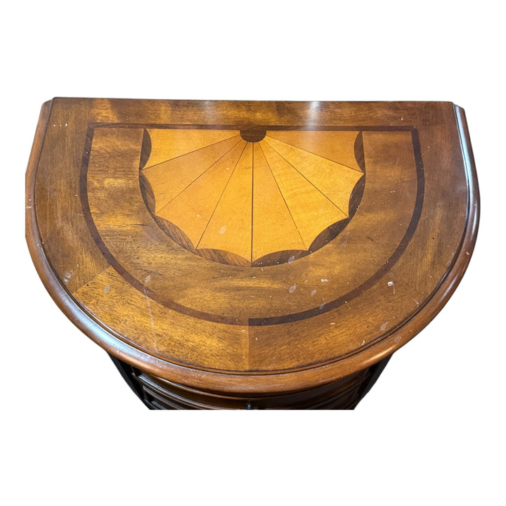 Cherry Crescent End Table  PICKUP ONLY