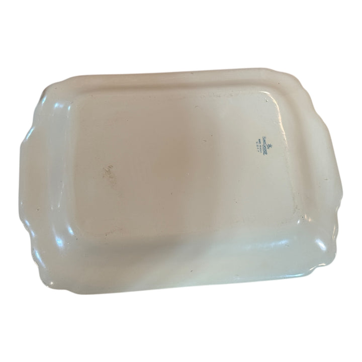 Homer Laughlin Serving Platter Columbine Flower