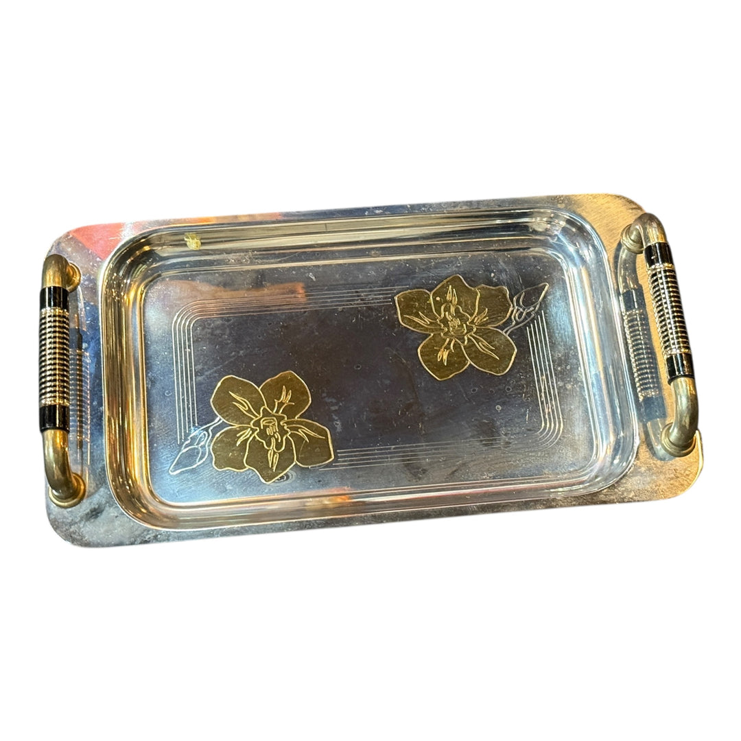 Decorative Stainless Steel / Gold Tray