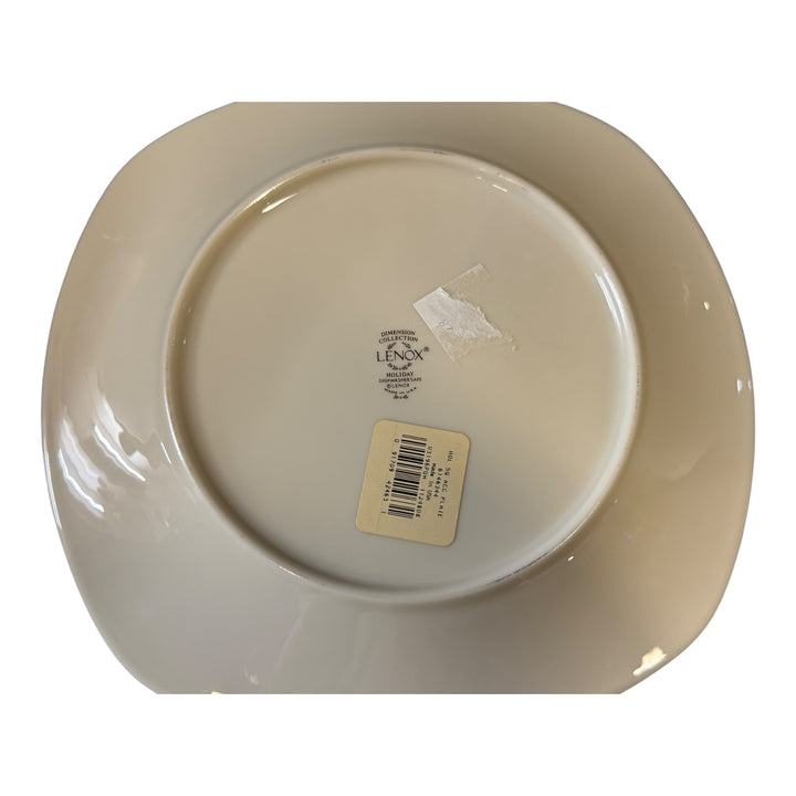 Lenox Holiday Dimension Square Lunch Plate 8.75"