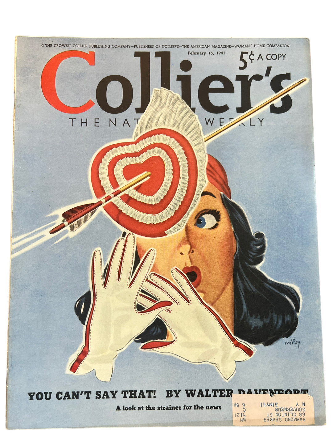 Magazine - Collier's February 15th, 1941