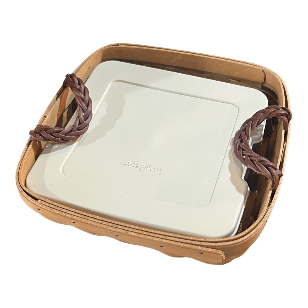 Longaberger Small Square Serving Tray