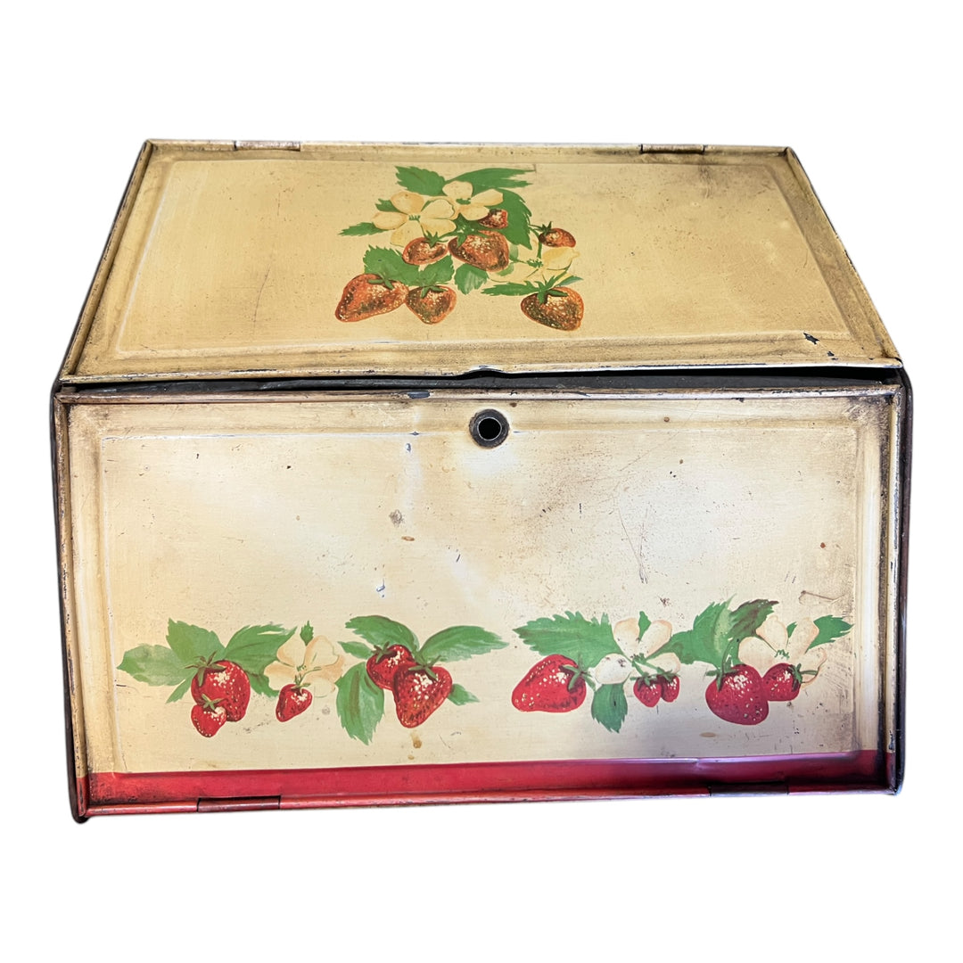 Vintage Metal Bread Box