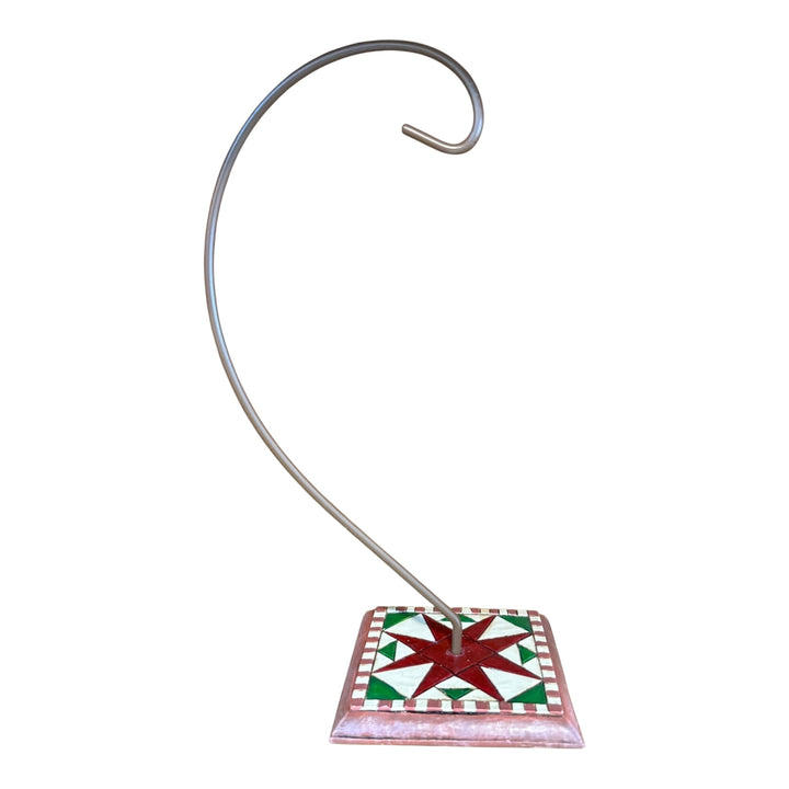 Jim Shore Heartwood Creek Square Quilt Ornament Holder #105184
