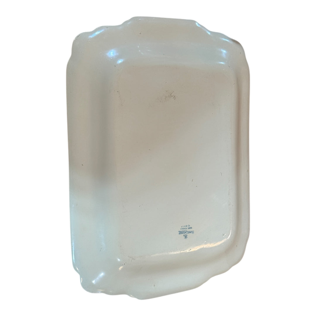 Homer Laughlin Serving Platter Columbine Flower