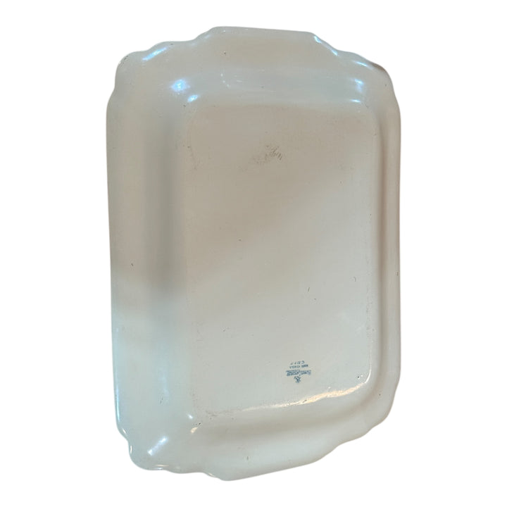 Homer Laughlin Serving Platter Columbine Flower