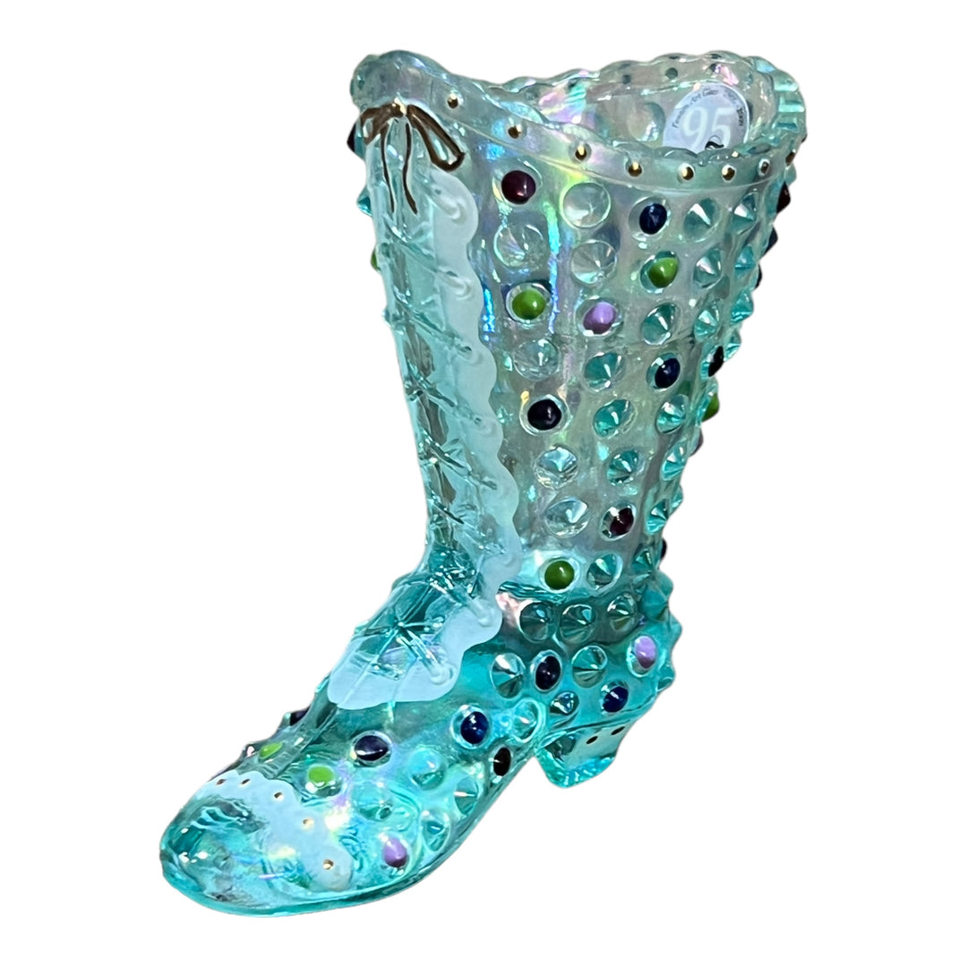 Fenton Shoe / Slipper - Blue Hobnail Boot