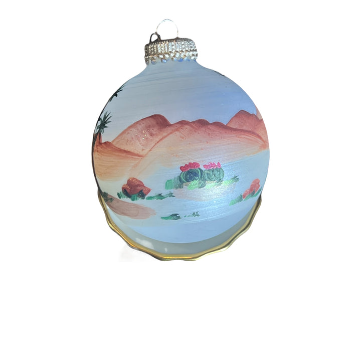 Glass Ornament - Red Rock Canyon