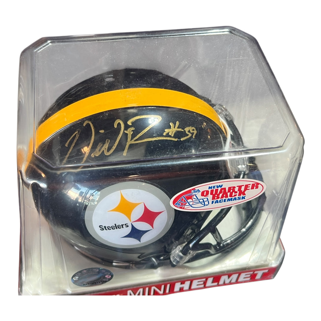 Ruddell Mini Helmet - Pittsburgh Steelers Signed Willie Parker