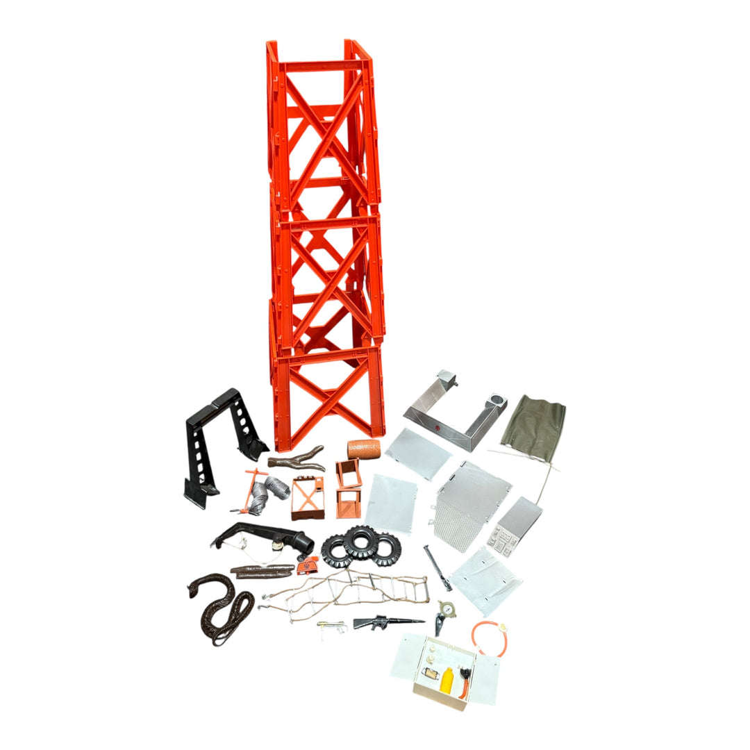 Vintage 1974 Hasbro GI JOE Adventure Team Training Center Set