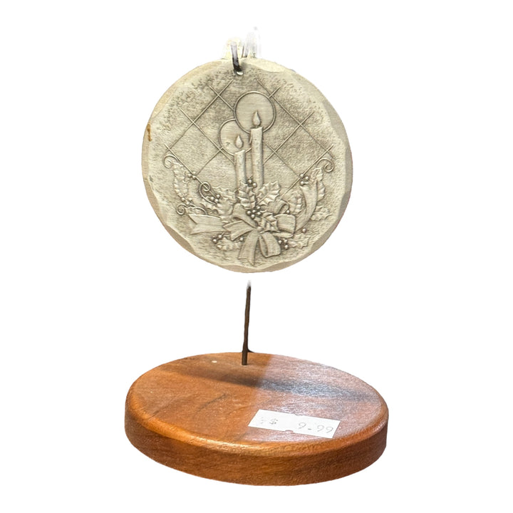 Wendell August Forge Ornament - Candles 1992
