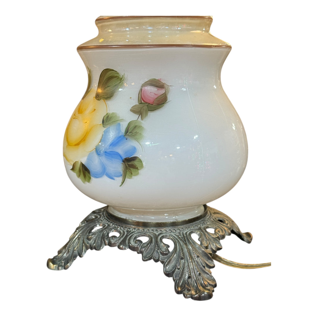 Vintage Gone With the Wind Style Hurricane Lamp