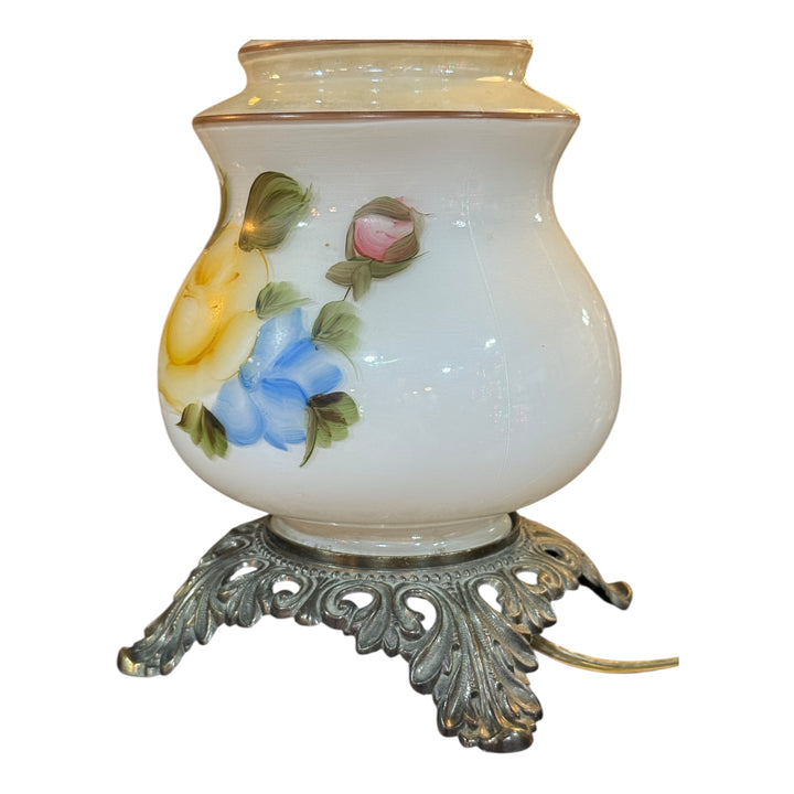 Vintage Gone With the Wind Style Hurricane Lamp