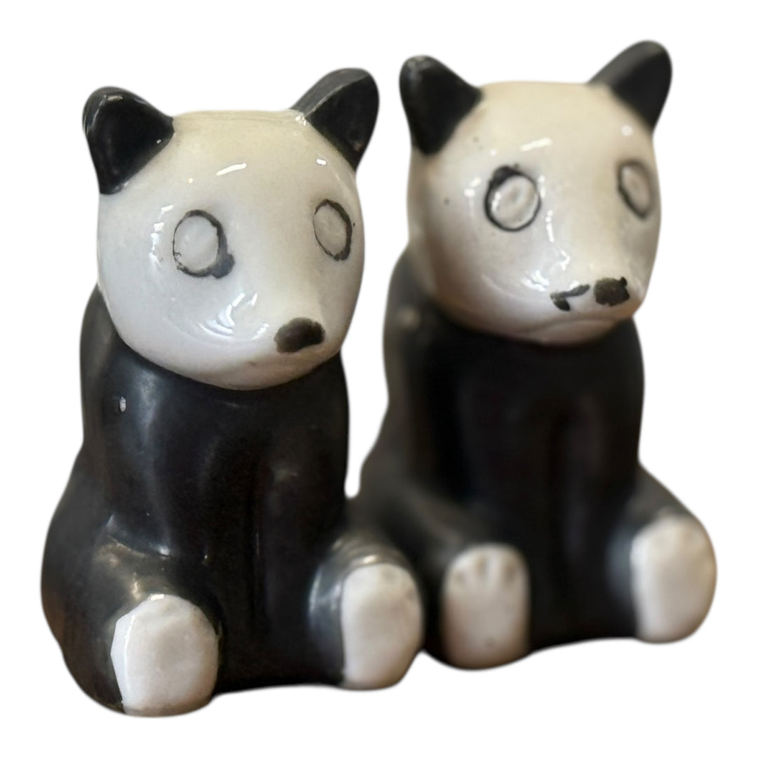 Salt and Pepper Shakers - Panda Bears