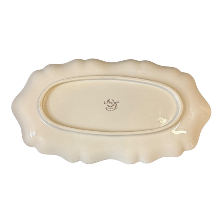 Lenox Holiday Dimension Oblong Tray 10"