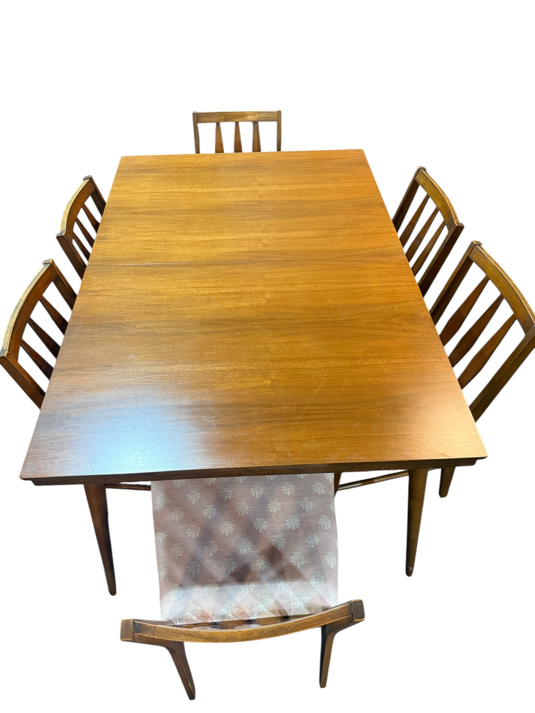 Danish Mid Century Modern Dining Room Table and Chairs PICKUP ONLY